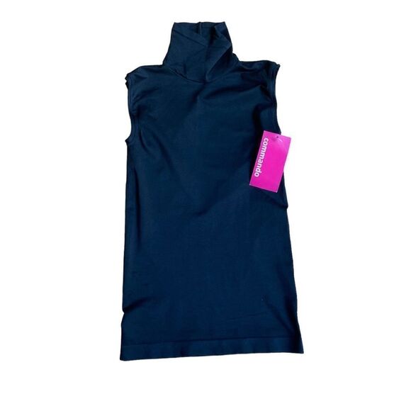 Commando Black Turtleneck Minimalist Tank Top OS NWT - Picture 4 of 6